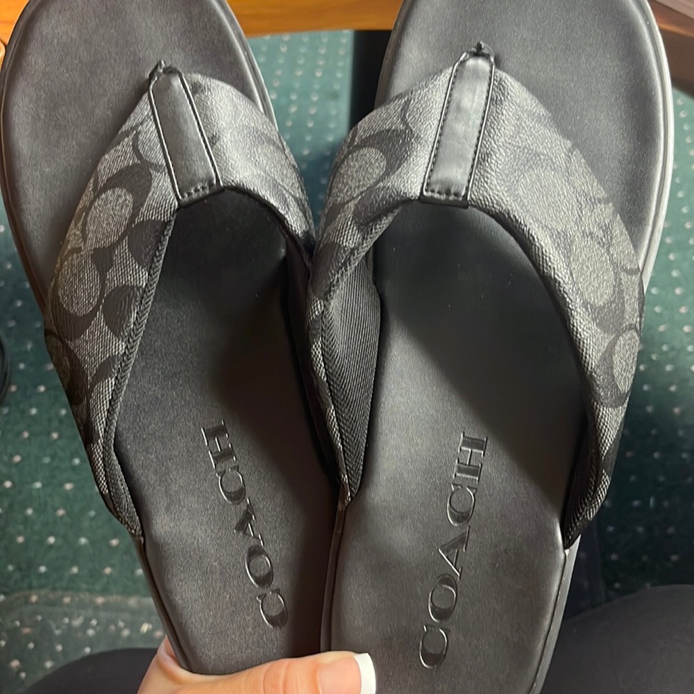 Men’s Authentic Coach Sandal Size 12
